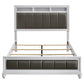 Barzini 5-piece California King Bedroom Set White
