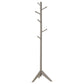 Devlin Coat Rack with 6 Hooks Grey