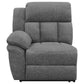 Bahrain 5-piece Upholstered Home Theater Seating Charcoal